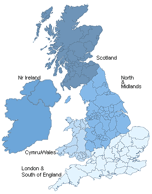 map of uk with cities. Map of the UK